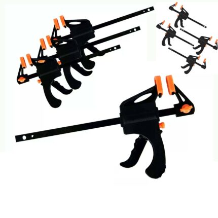 JAWS RATCHET TRIGGER 4x 103mm / SPEED CLAMPS WOODWORKING CARPENTRY DIY HOME UK