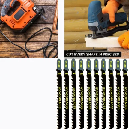 Jigsaw Blade Set _10PCS T-Slot Fitting Jig Saw Plastic Wood T144D fit Bosch UK