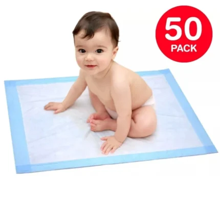 Disposable Baby Met  Changing 50x Incontinence Bed Sheets Pads Travel DOG Nappy