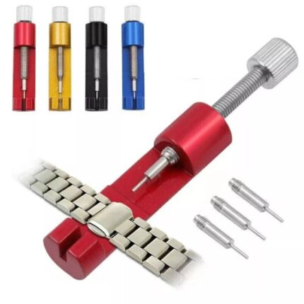 Watch Band Strap Top Metal Adjustable Bracelet Link Pin Remover Repair Tool Kit