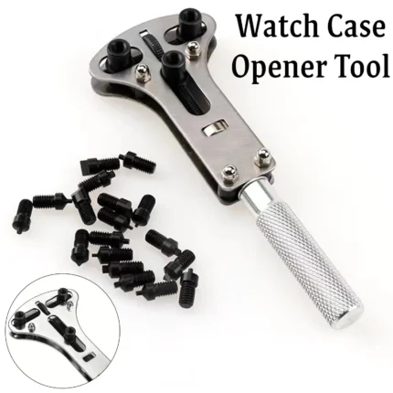 Watch Case Opener Tool Kit for Watch Back Repair & Removal