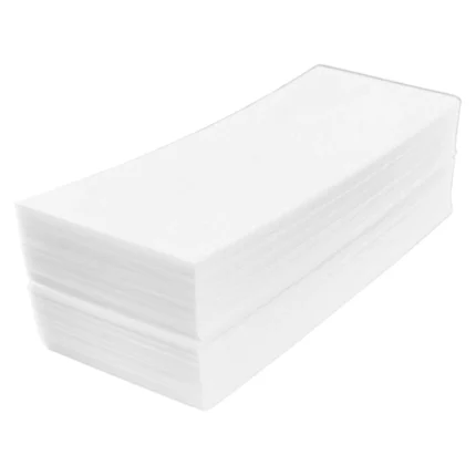 100 Pack Non-Woven Wax Strips for Leg & Body Hair Removal