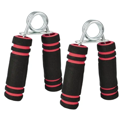 High Quality Foam Hand Grip Gripper Fitness Wrist Body Exercise Twin Pair Pack  WHITE BAG INCLUDED