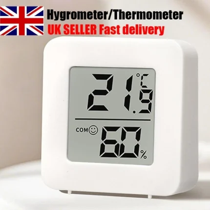 Digital LCD Thermometer Hygrometer Indoor Humidity Monitor