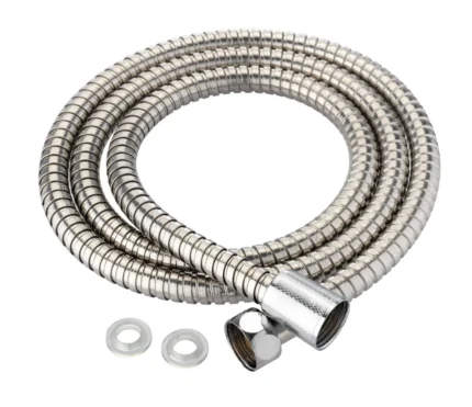 Stainless Steel Shower Hose Pipe with Chrome Bathroom Fittings