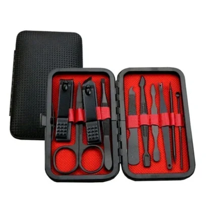 10 Piece Nail Care Kit Manicure Pedicure Clipper Set